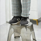 Kunststoff-Hocker, quadratisch, robust