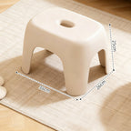 Kunststoff-Hocker, quadratisch, robust