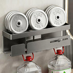 Badezimmerregal aus Aluminium, 4-in-1, für 2–4 Personen