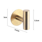 Stainless Steel Adhesive Wall Hooks