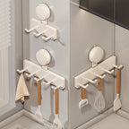 Suction Cup Kitchen Hook Rack