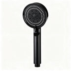 Hand shower with 3 spray types and stop function