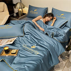 4-Piece Lightweight Cooling Summer Bedding Set