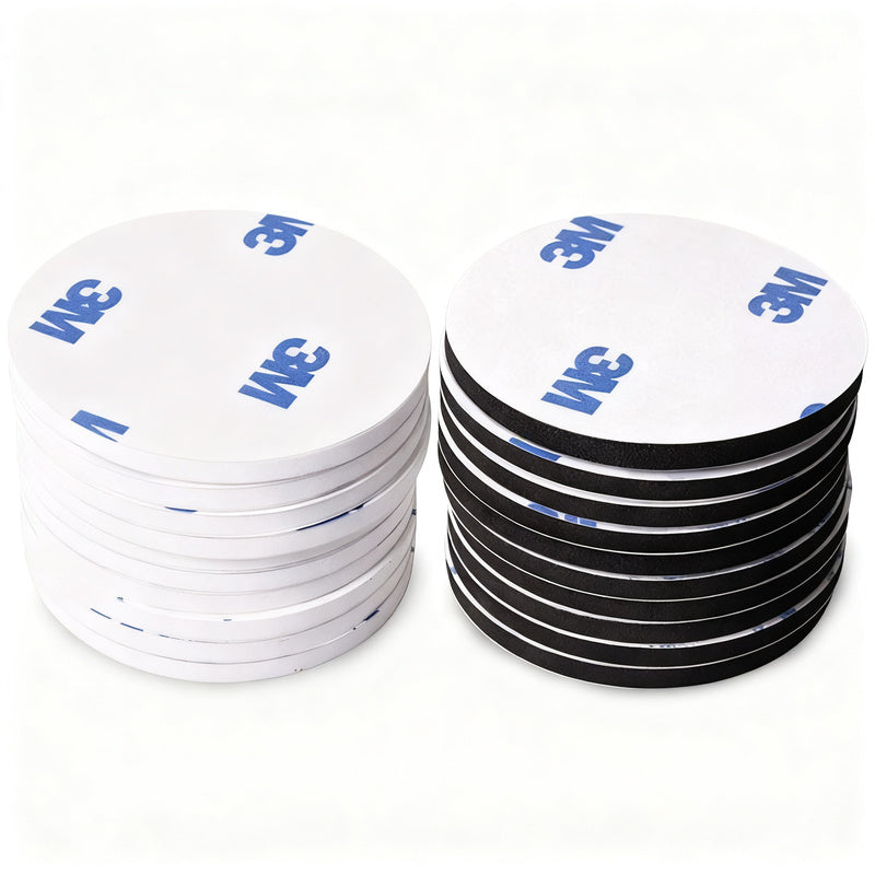 Doppelseitiges Schaumstoff-Klebeband, rund