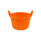 Round silicone egg cups, 9×9×7 cm
