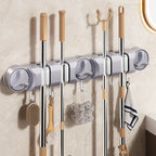 Suction Cup Broom and Mop Holder