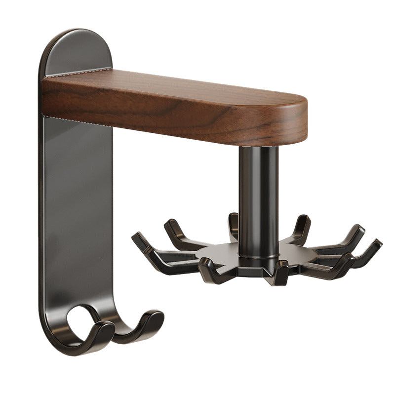Rotating Kitchen Stand, Walnut