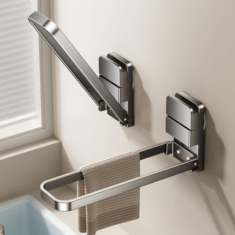 Foldable Suction Cup Towel Holder