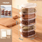 Stackable Spice Box with Closure