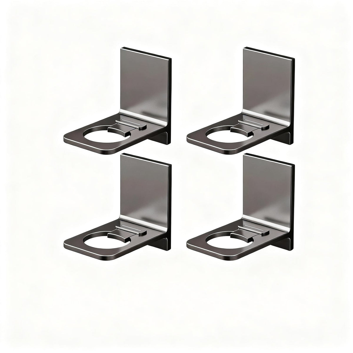 Verstellbares Badezimmer-Regal aus Aluminium