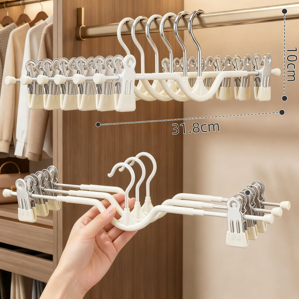 Hosenklemme aus Kunststoff, schlichtes Design