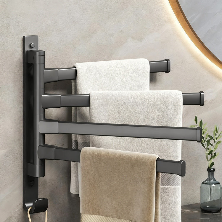 Foldable Suction Cup Towel Holder