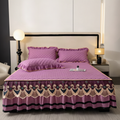 Ruffled Cotton Bed Skirt for 1.8 m Bed
