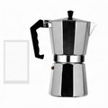 Espressokocher aus Edelstahl