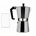 Espressokocher aus Edelstahl