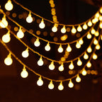 LED-Lichterkette mit Knopfzellenbatterie, 1–3 m