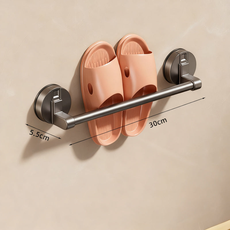 Aluminum suction cup rack