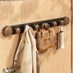 Suction Cup Wall Hook - Walnut Wood Look