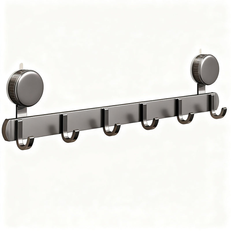 Modern Aluminum Suction Cup Wall Hook
