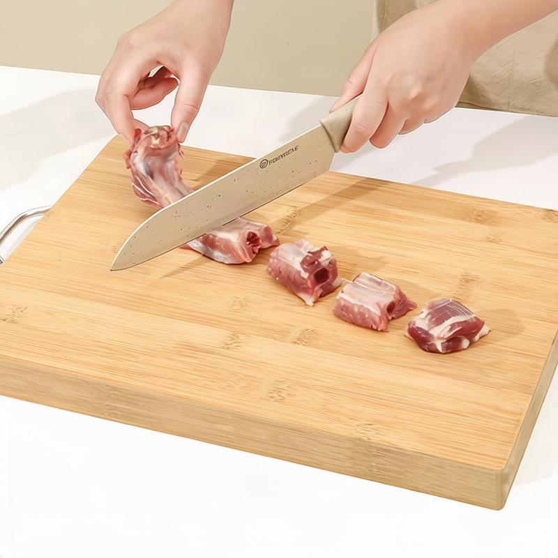 Double-Sided Non-Slip Bamboo Cutting Board
