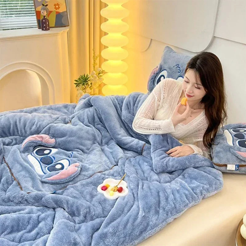 Luxury Blanket and Cushion Set