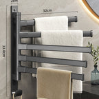 Foldable Suction Cup Towel Holder