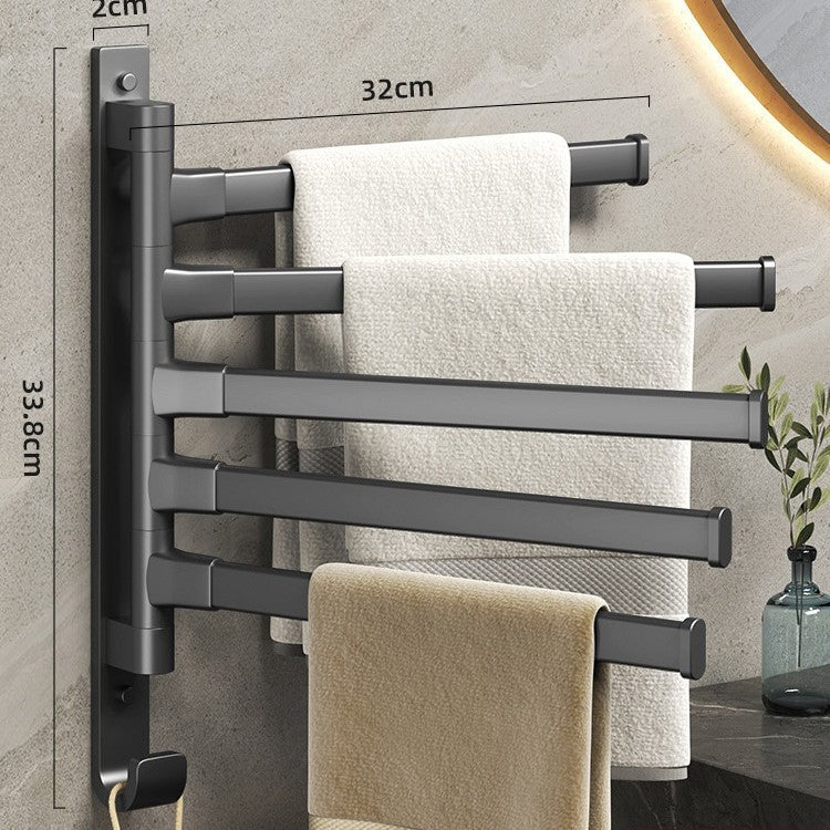 Foldable Suction Cup Towel Holder