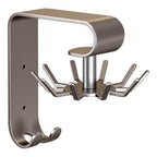 Rotatable 10-Hook Kitchen Wall Rack