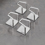 Stainless Steel Under-Cabinet Hooks