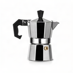 Espressokocher aus Edelstahl