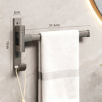 Foldable Suction Cup Towel Holder