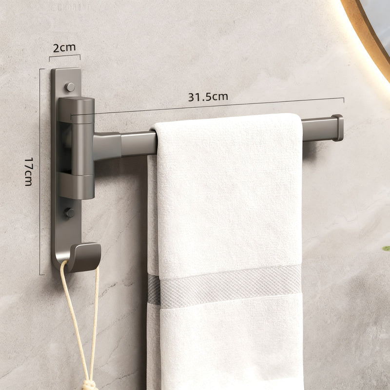 Foldable Suction Cup Towel Holder