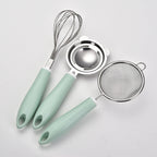 Stainless Steel Kitchen Strainer and Helper Set