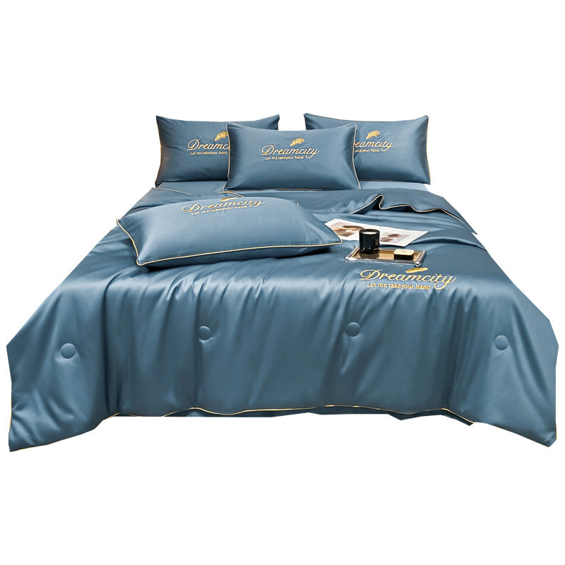 4-Piece Lightweight Cooling Summer Bedding Set