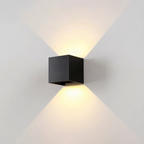 LED-Wandleuchte, Aluminium, wasserfest