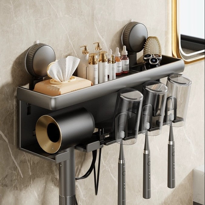 Space Aluminum Bathroom Wall Shelf