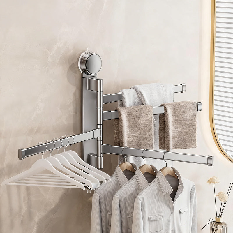 Foldable Suction Cup Towel Holder