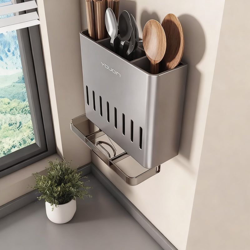 Suction Cup Kitchen Hanging Shelf