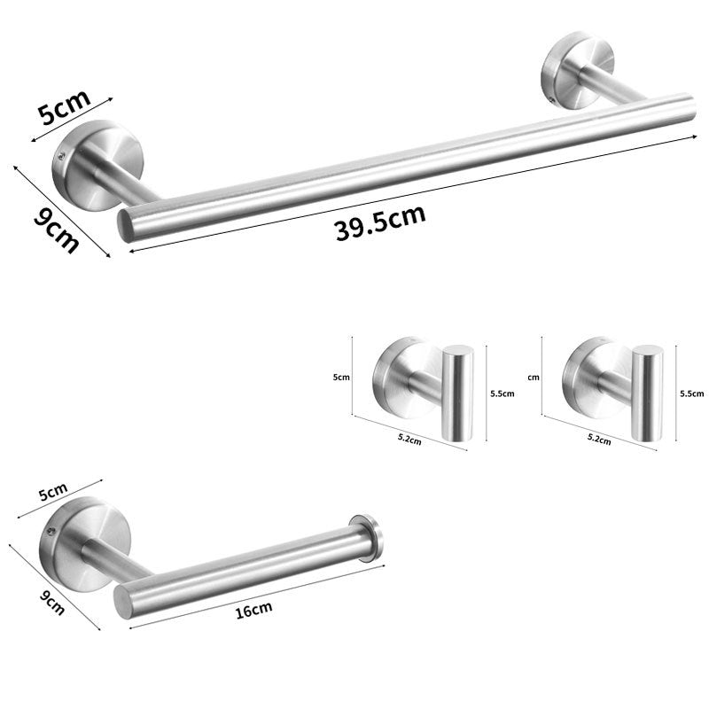 Stainless Steel Adhesive Wall Hooks