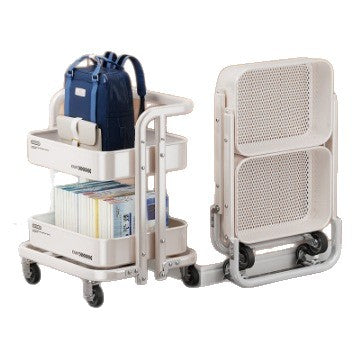 Mobiler Bücherwagen, klappbar