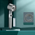 Shower head with filter and massage function