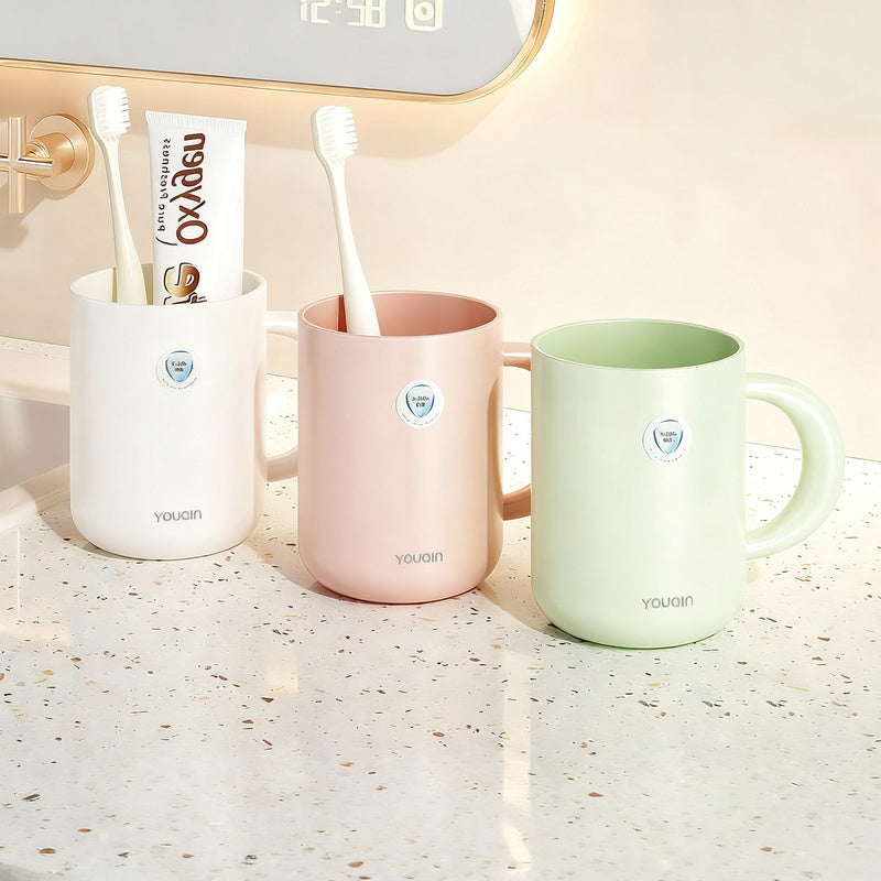 Antibacterial Plastic Rinse Cup