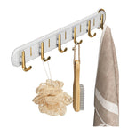 Wandhaken aus Aluminium, selbstklebend, spurlos