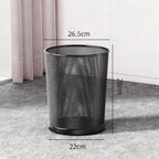 Round Metal Mesh Waste Bin