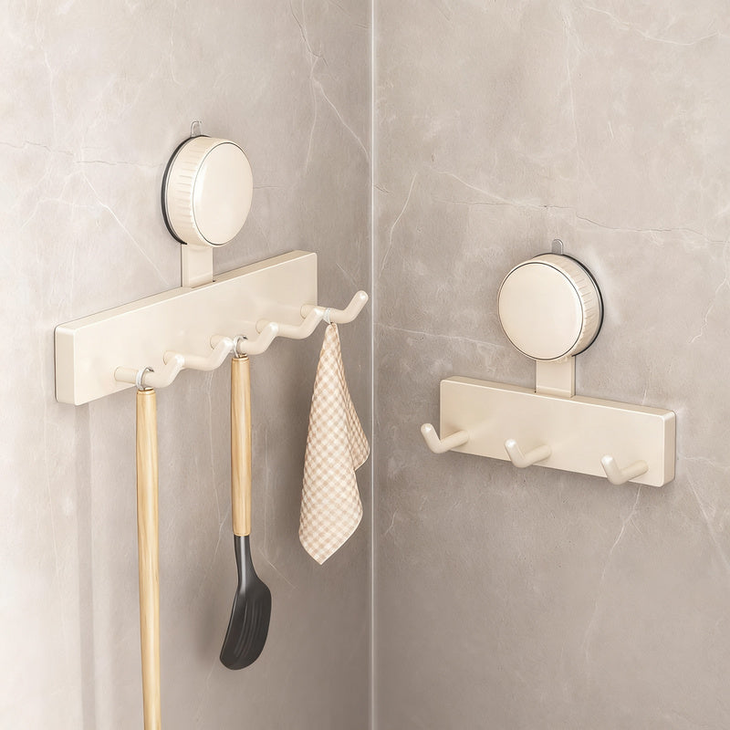 Suction Cup Kitchen Hook Rack