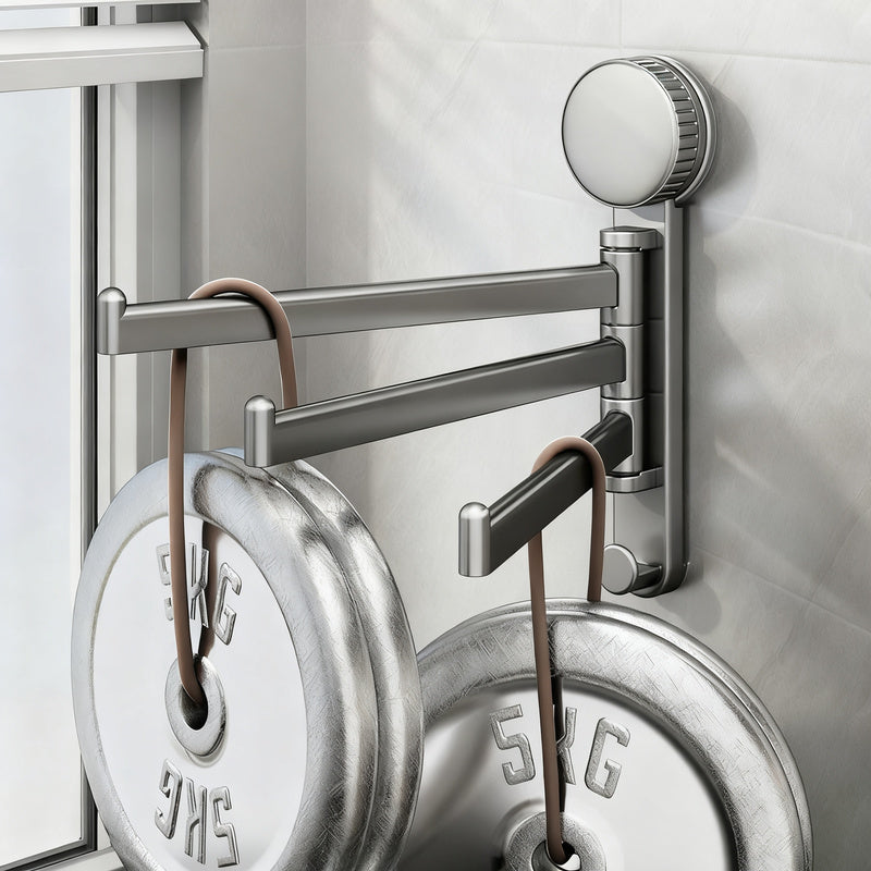 Rotatable Suction Cup Kitchen Towel Holder