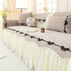 Chenille Sofa Throw, non-slip, various sizes