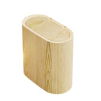 Narrow Trash Can with Lid, 12L+