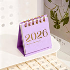 2026 Desk Calendar with Roses and Butterflies