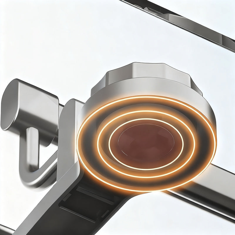 Foldable Suction Cup Towel Holder